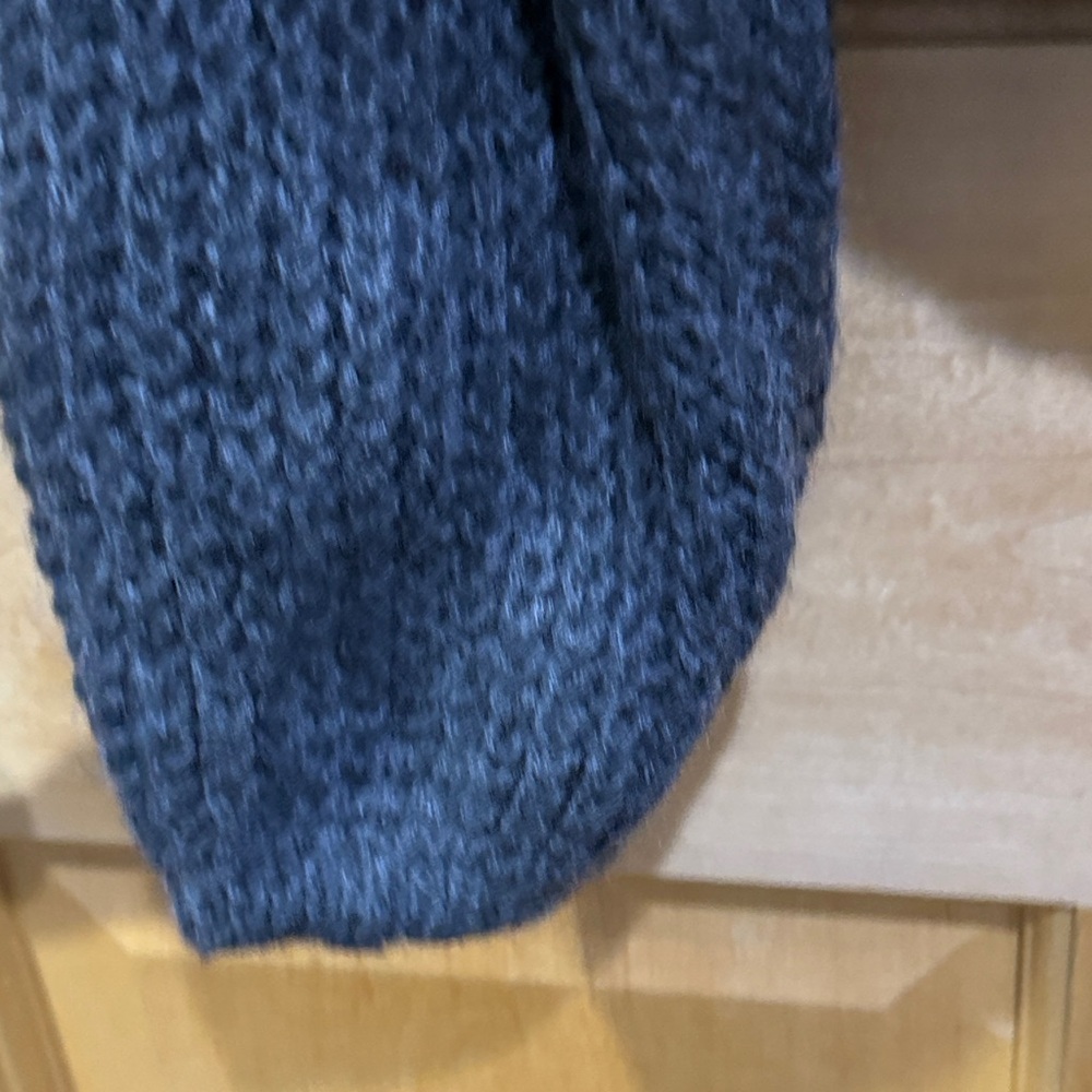 Simple Dark Gray Crew Neck Sweater - Picture 15 of 16